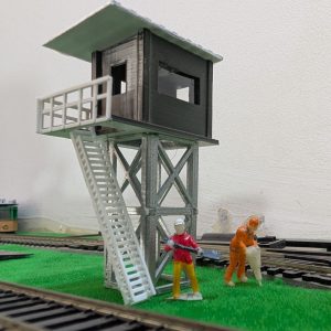 HO/OO Track Side Stilt Cabin (1 Piece)