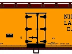 ACCURAIL HO Scale #815161 NKP Lackawanna Wood Refrigerator Car