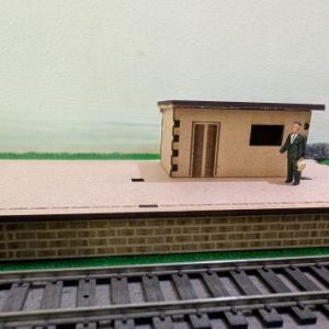 1:87  HO SCALE STATION PLATFORM
