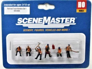 HO SCALE TRACK WORKERS 949-6066 (6 PIECES)