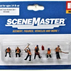 HO SCALE TRACK WORKERS 949-6066 (6 PIECES)