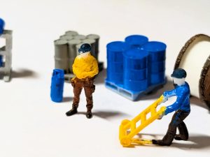 HO/OO T Industrial Hardware Bundle (Painted)