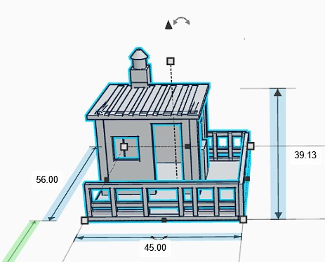HO/OO Track Side Cabin with Industrial Hardware Bundle (Painted)