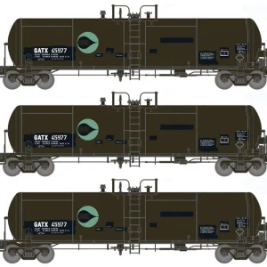 Athearn Genesis G40203 HO Scale GATC 20,000 Gal Tank Car Cargill GATX 3 Pack