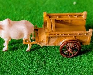 HO/OO Scale Bullock Cart set of 2