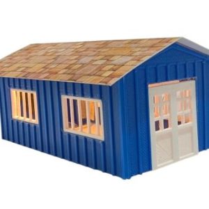 HO/OO Lighted Goods/Track-Side Warehouse (Model-II)