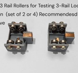 3-Rail HO Scale Locomotive Treadmill/ Rolling Road for Marklin (Set of 4)
