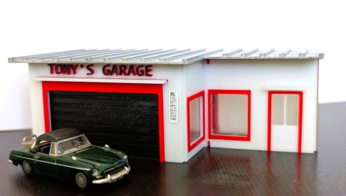 HO/OO Automobile Garage