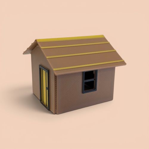 HO/OO Goods Shed (Colored Model) - Image 2