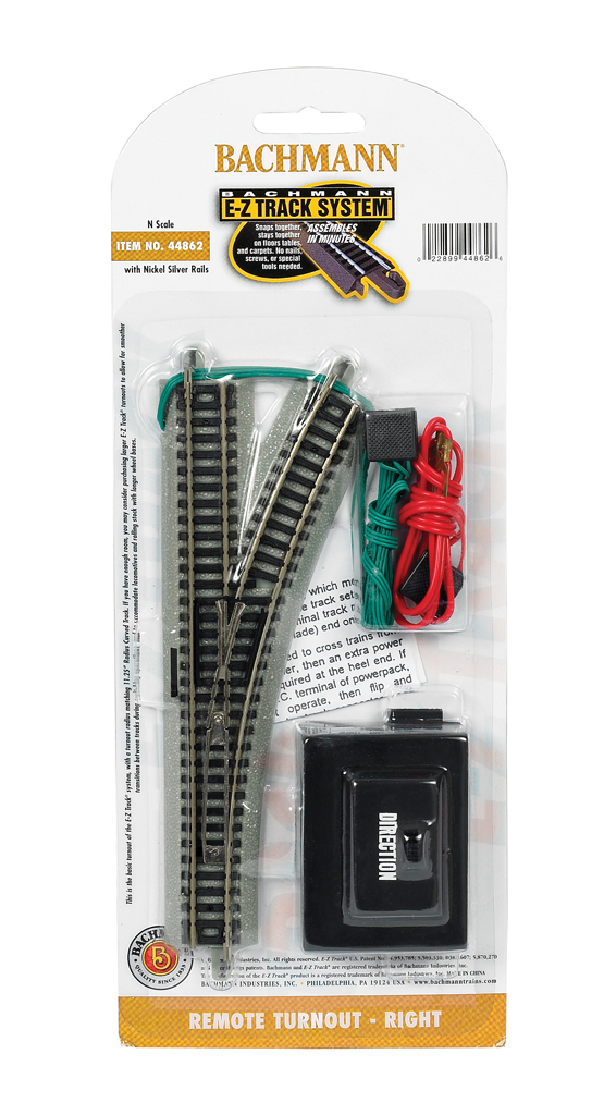 Bachmann E-Z N Scale Right Hand Turnout