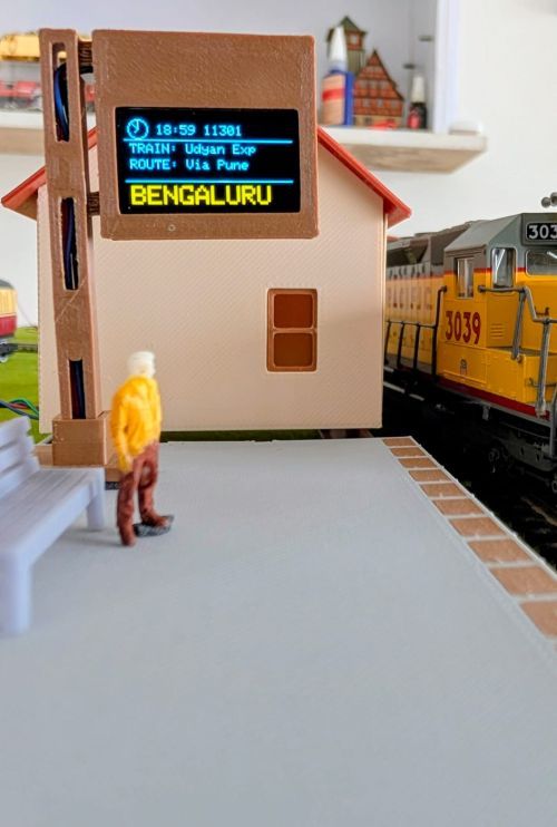 HO/OO Station Train Status Indicator